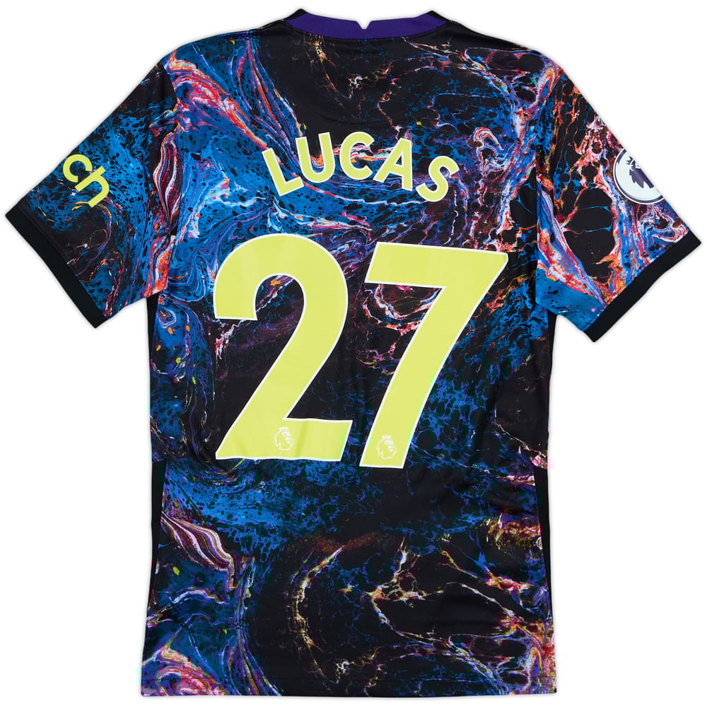 2021-22 Tottenham Away Shirt Lucas #27 - 9/10 - (XS)