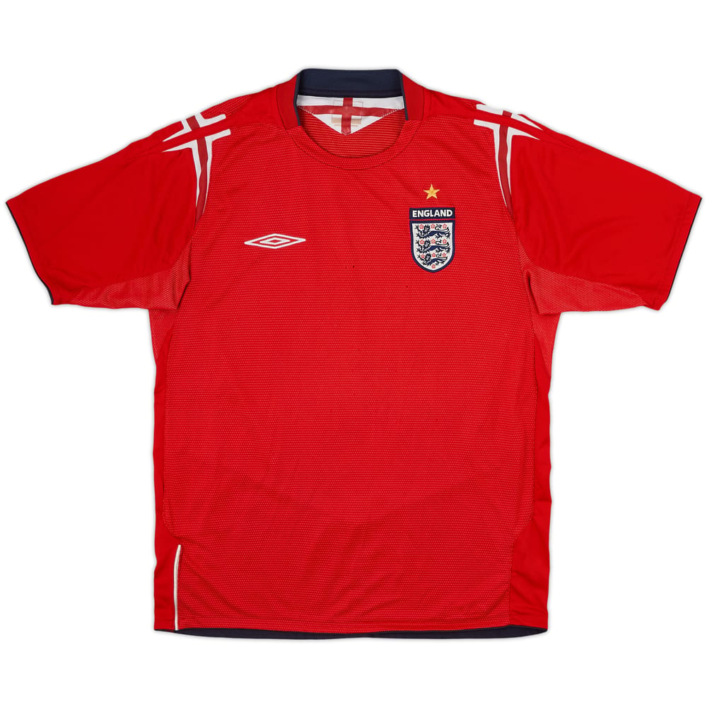 2004-06 England Away Shirt - 5/10 - (M)