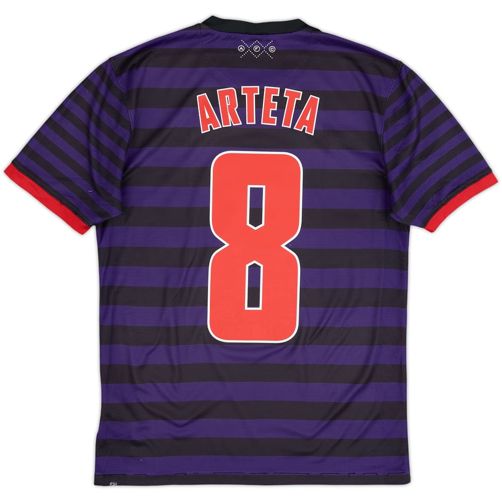 2012-13 Arsenal Away Shirt Arteta #8 - 4/10 - (S)