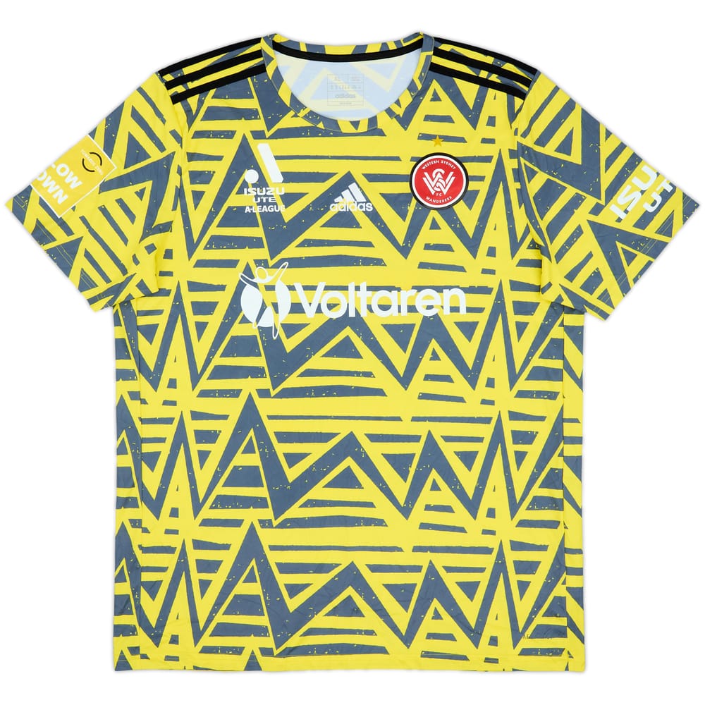 2023-24 Western Sydney Wanderers GK S/S Shirt - 9/10 - (XL)