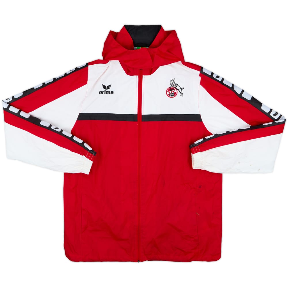 2012-13 Koln Erima Hooded Rain Jacket - 7/10 - (M)