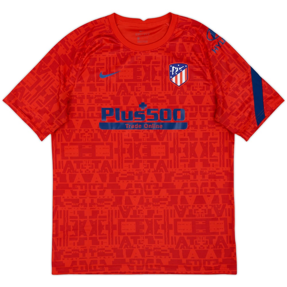 2020-21 Atletico Madrid Nike Pre-Match Training Shirt - 7/10 - (L)