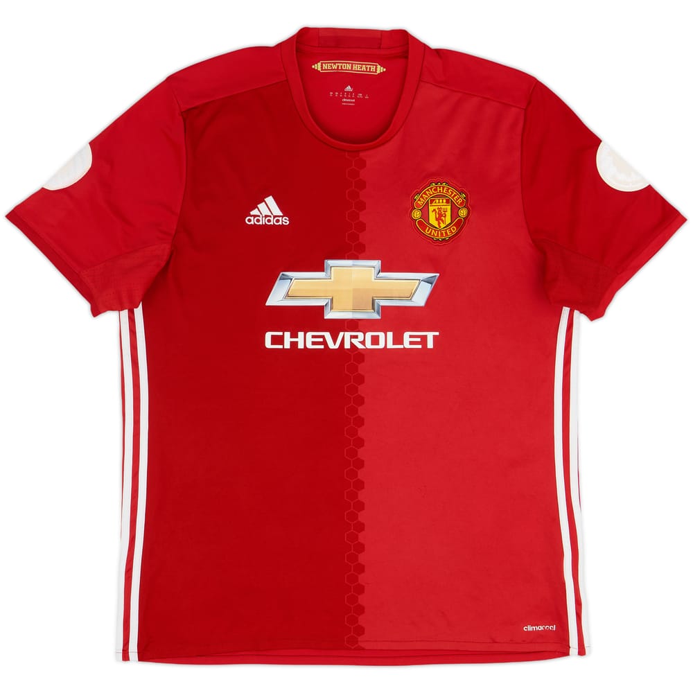 2016-17 Manchester United Home Shirt - 5/10 - (XL)