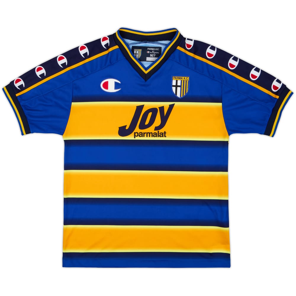 2001-02 Parma Home Shirt - 10/10 - (Y)
