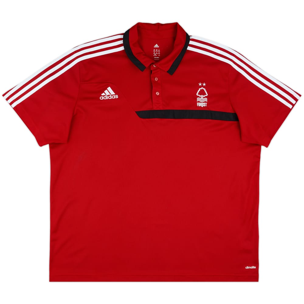 2013-14 Nottingham Forest adidas Polo Shirt - 9/10 - (XXL)