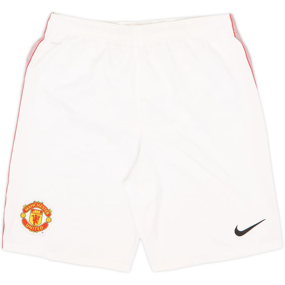 2012-13 Manchester United Home Shorts - 7/10 - (XL)