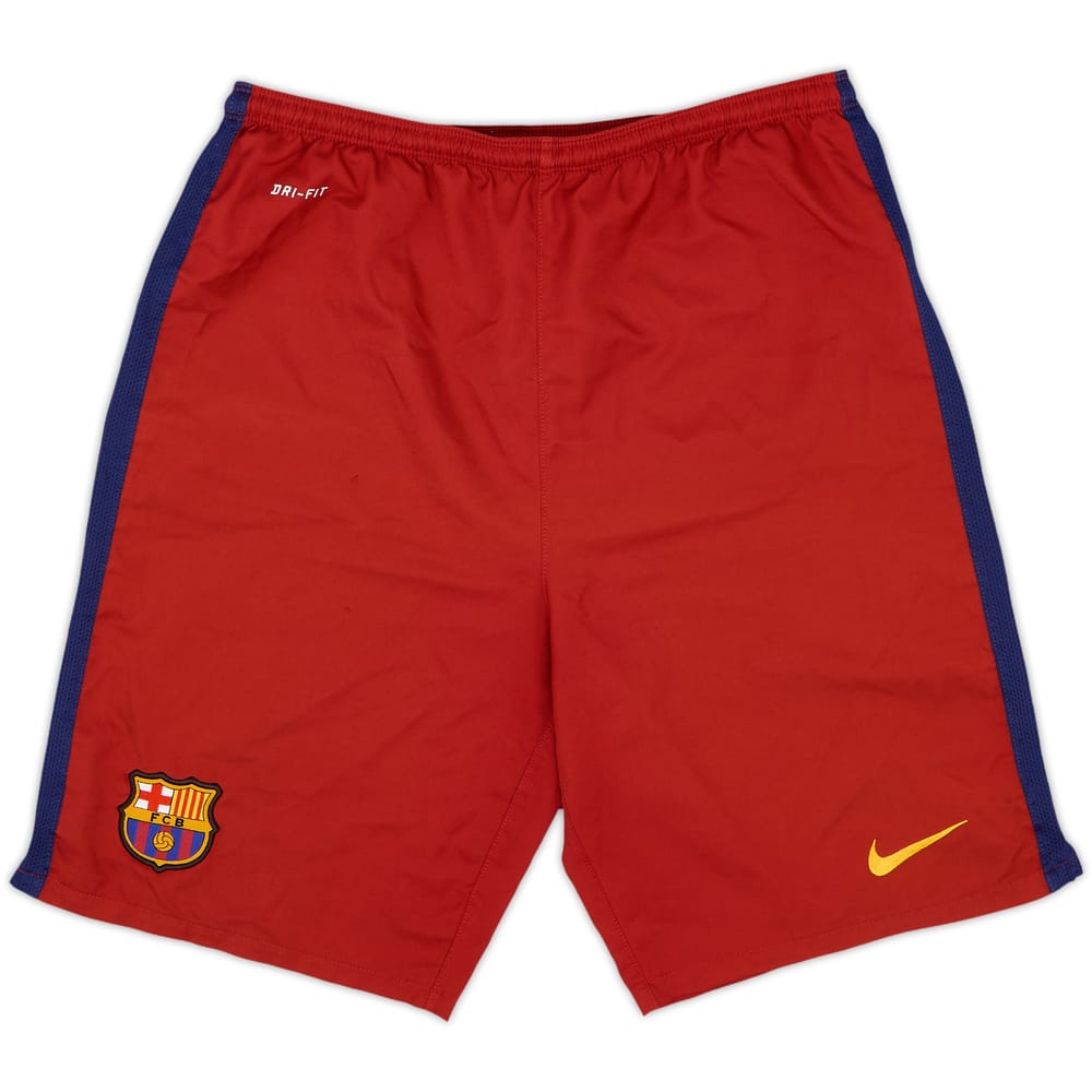2015-16 Barcelona Home Shorts - 8/10 - (13-15 Years)