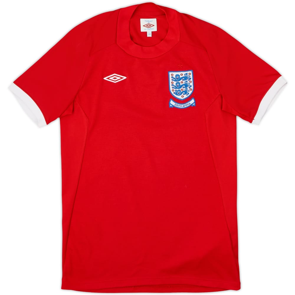 2010-11 England 'South Africa' Away Shirt - 9/10 - (12-13 Years)