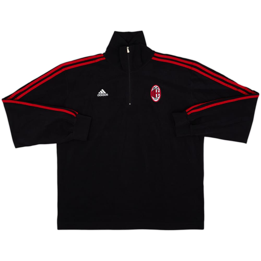 2007-08 AC Milan adidas 1/4 Zip Drill Top - 10/10 - (L)