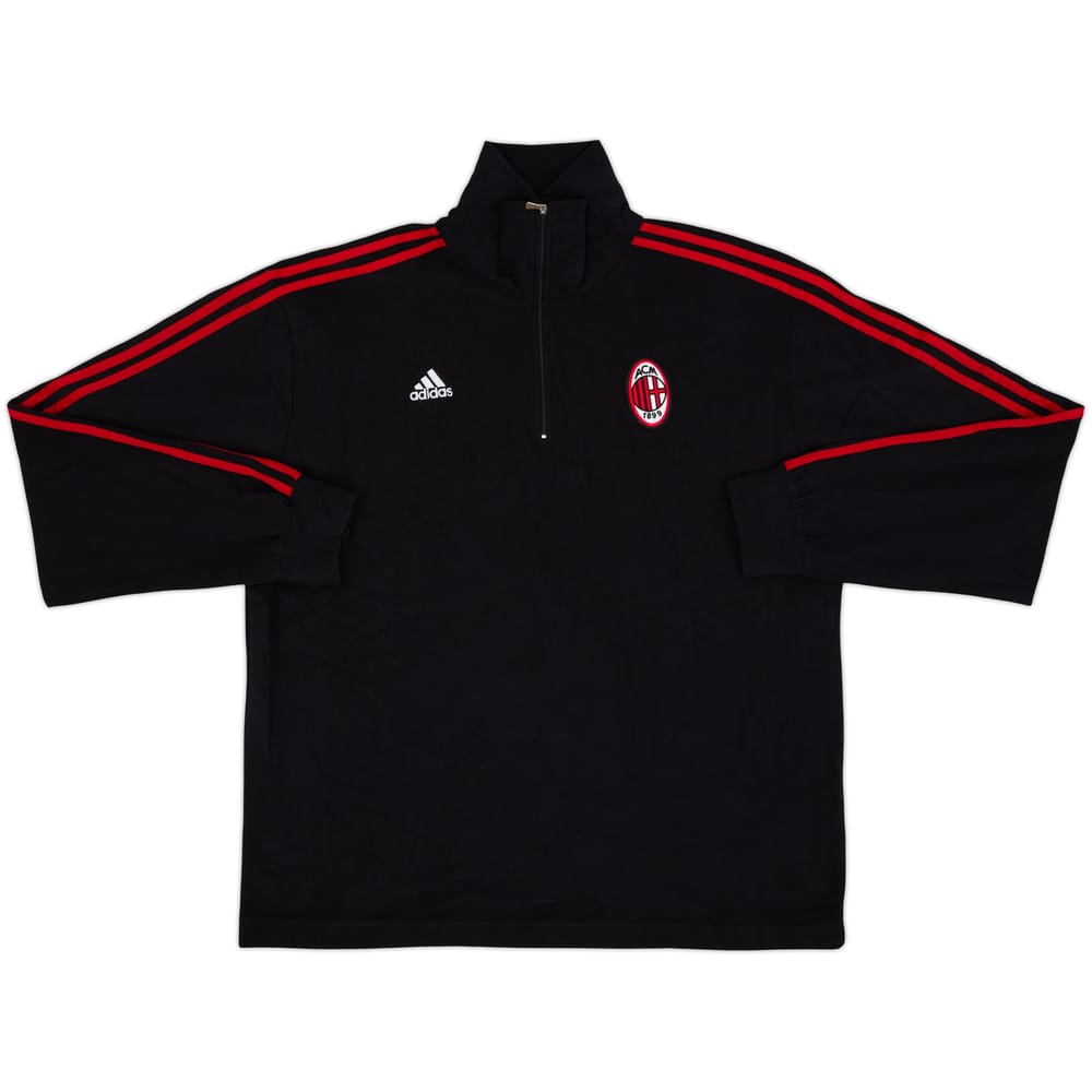 2007-08 AC Milan adidas 1/4 Zip Drill Top - 10/10 - (L/XL)