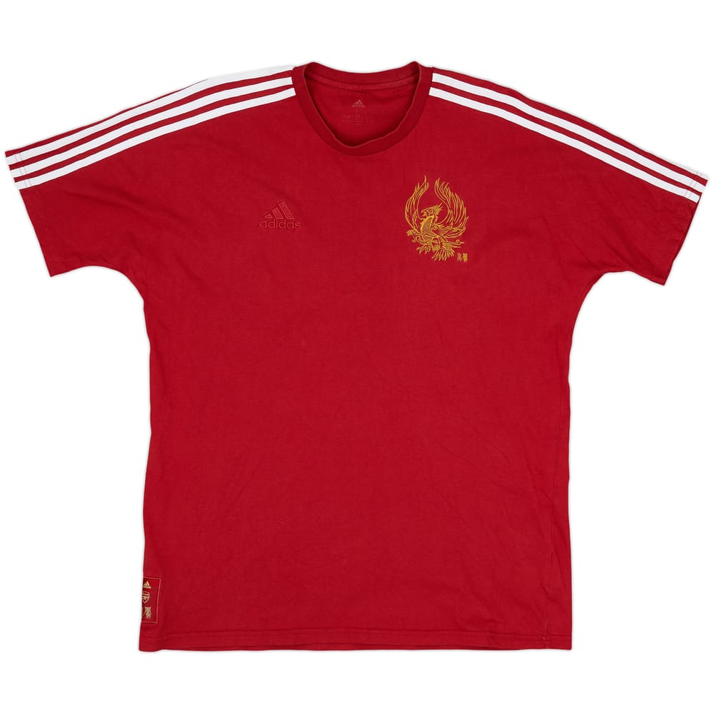2019-20 Arsenal CNY adidas Cotton Tee - 8/10 - (L)