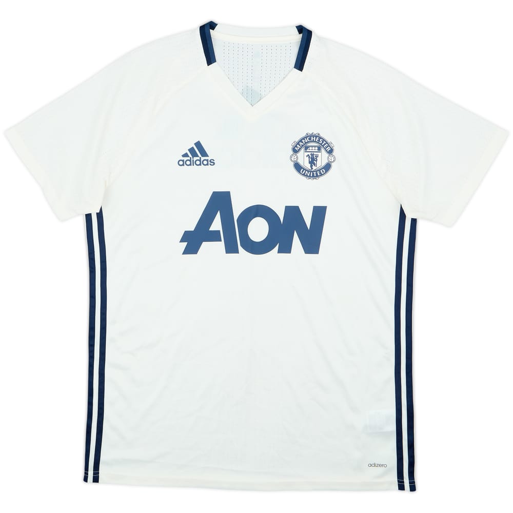 2016-17 Manchester United adizero Training Shirt - 6/10 - (L)