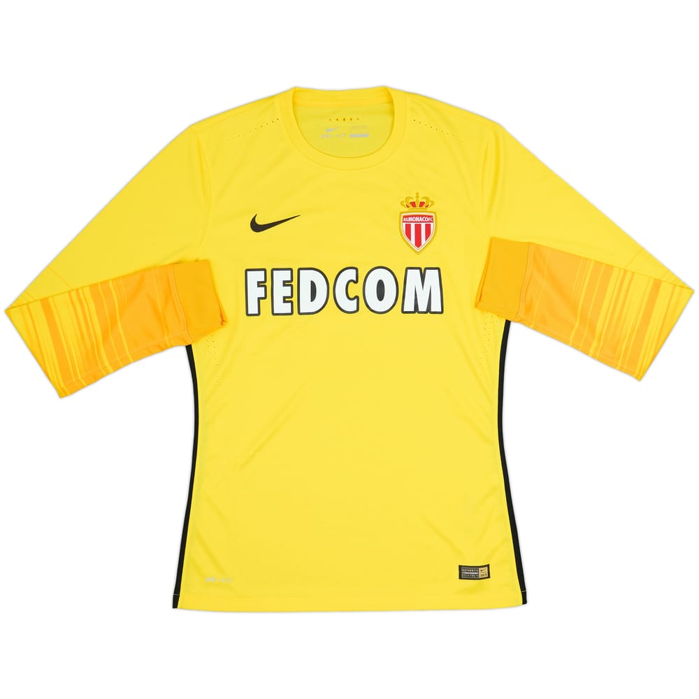 2015-16 Monaco Player Issue GK Shirt #1 - 7/10 - (M)
