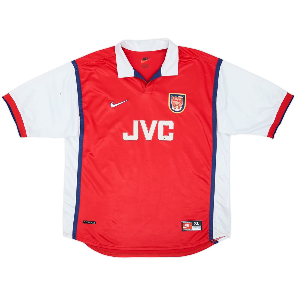 1998-99 Arsenal Home Shirt - 5/10 - (XL)