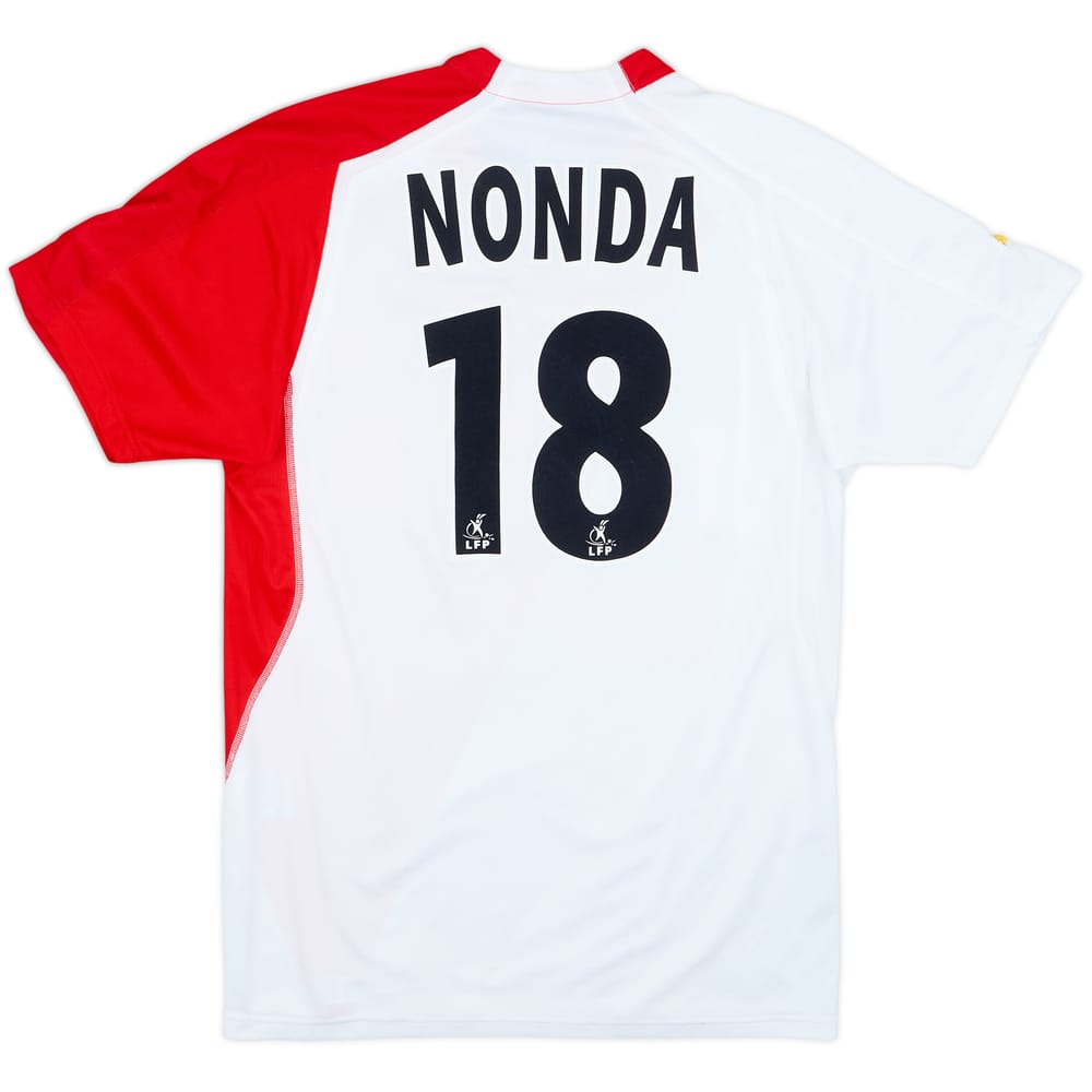 2004-06 Monaco Home Shirt Nonda #18 - 8/10 - (M)