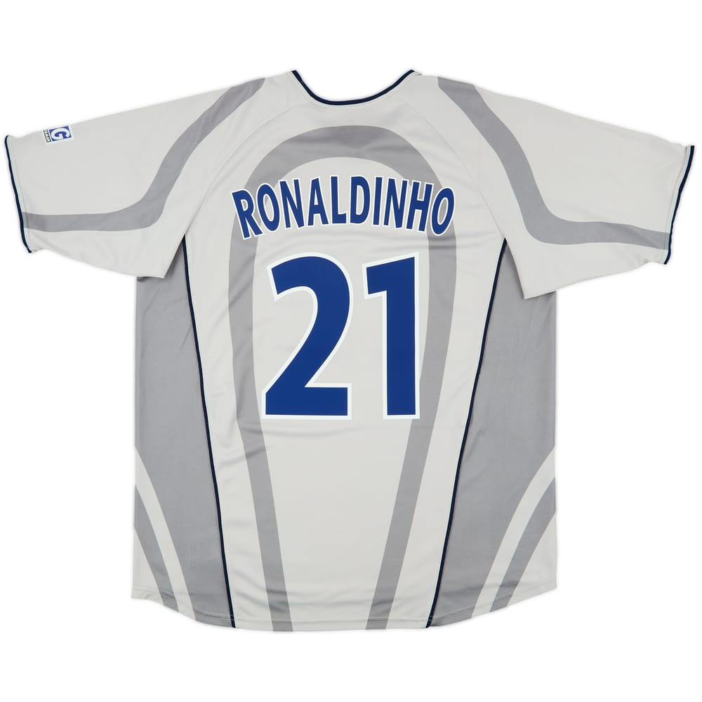 2001-02 Paris Saint-Germain Away Shirt Ronaldinho #21 - 8/10 - (XL)