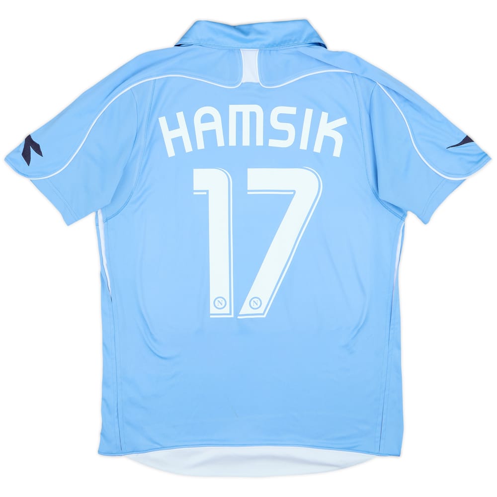 2008-09 Napoli Home Shirt Hamsik #17 - 7/10 - (L)