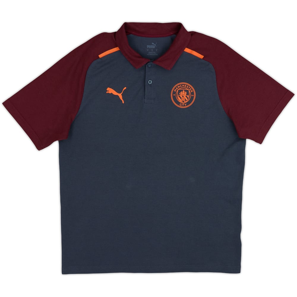 2023-24 Manchester City Puma Polo Shirt - 6/10 - (M)