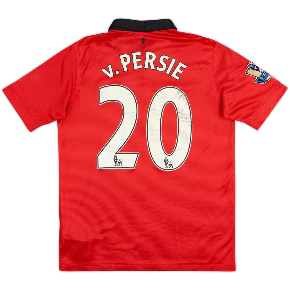 2013-14 Manchester United Home Shirt V.Persie #20 - 5/10 - (13-15 Years)