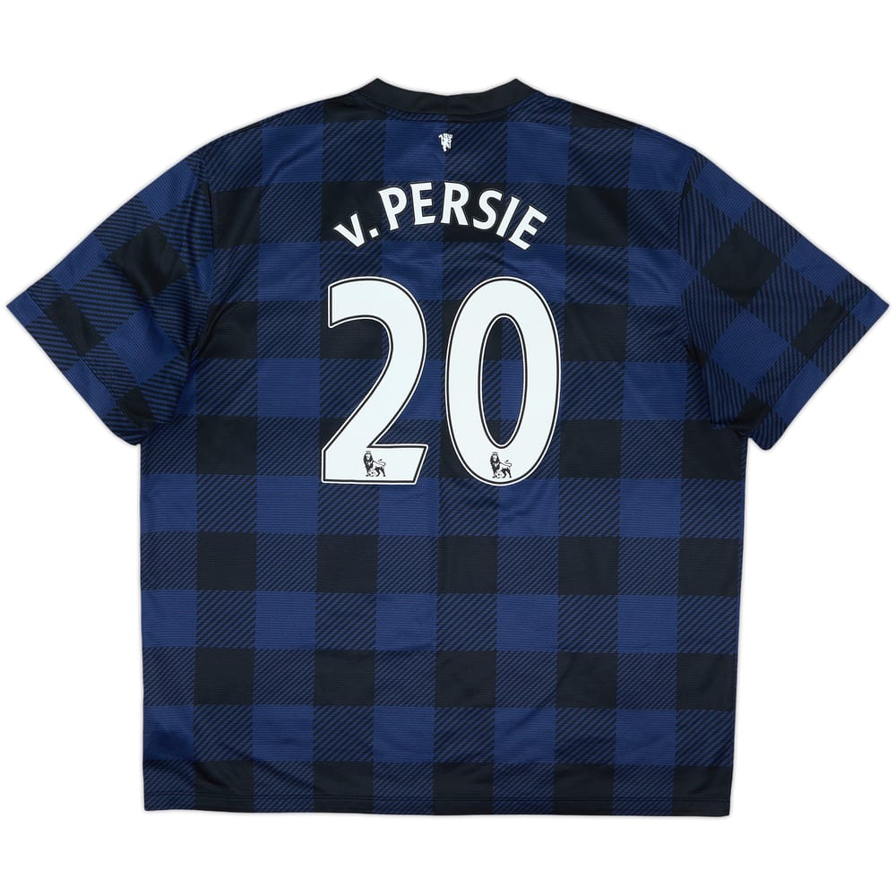 2013-14 Manchester United Away Shirt v.Persie #20 - 8/10 - (XXL)
