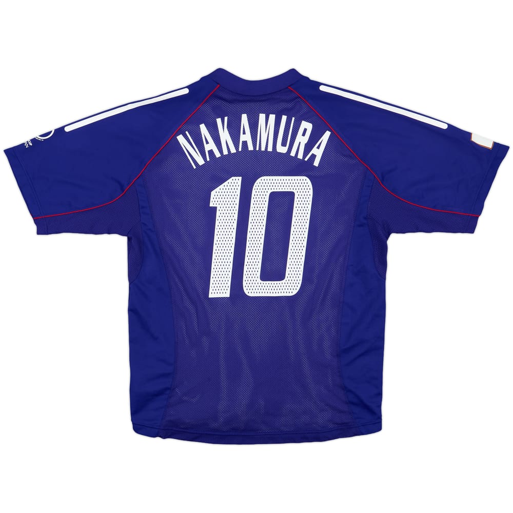 2002-04 Japan Player Issue Home Shirt Nakamura #10 - 8/10 - (L)