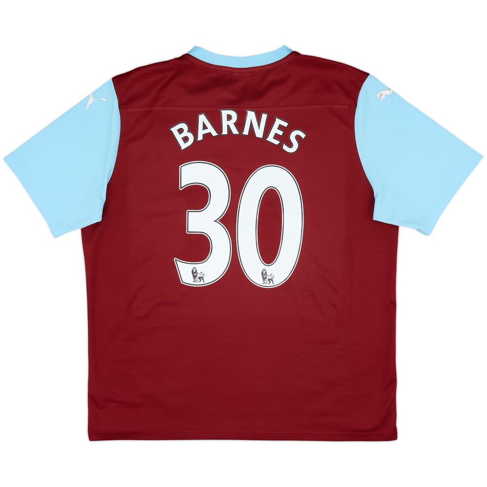 2014-15 Burnley Home Shirt Barnes #30 - 5/10 - (XL)
