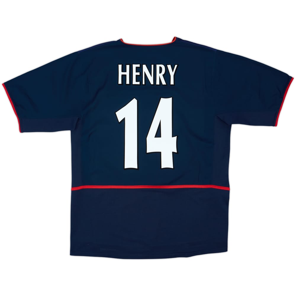 2002-04 Arsenal Away Shirt Henry #14 - 8/10 - (XXL)