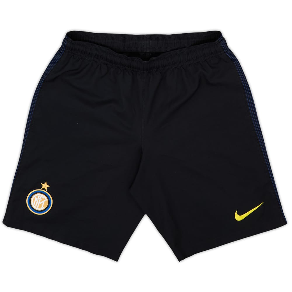 2016-17 Inter Milan Home Shorts - 8/10 - (S)