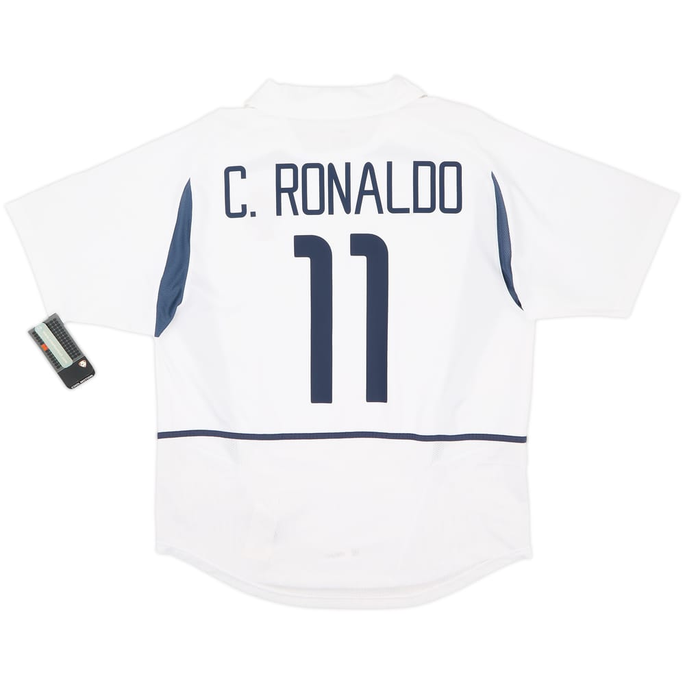 2002-04 Portugal Away Shirt C.Ronaldo #11 (L)