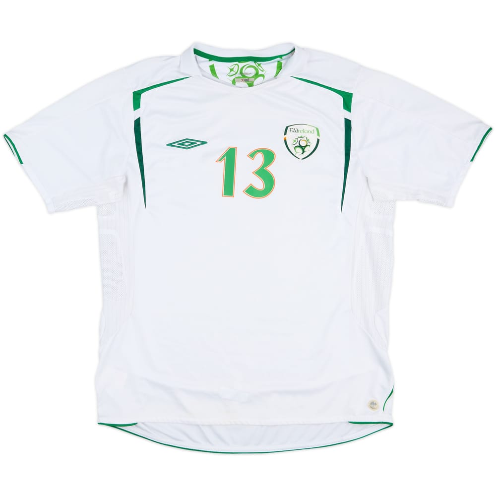 2005-07 Ireland Away Shirt #13 - 7/10 - (L)