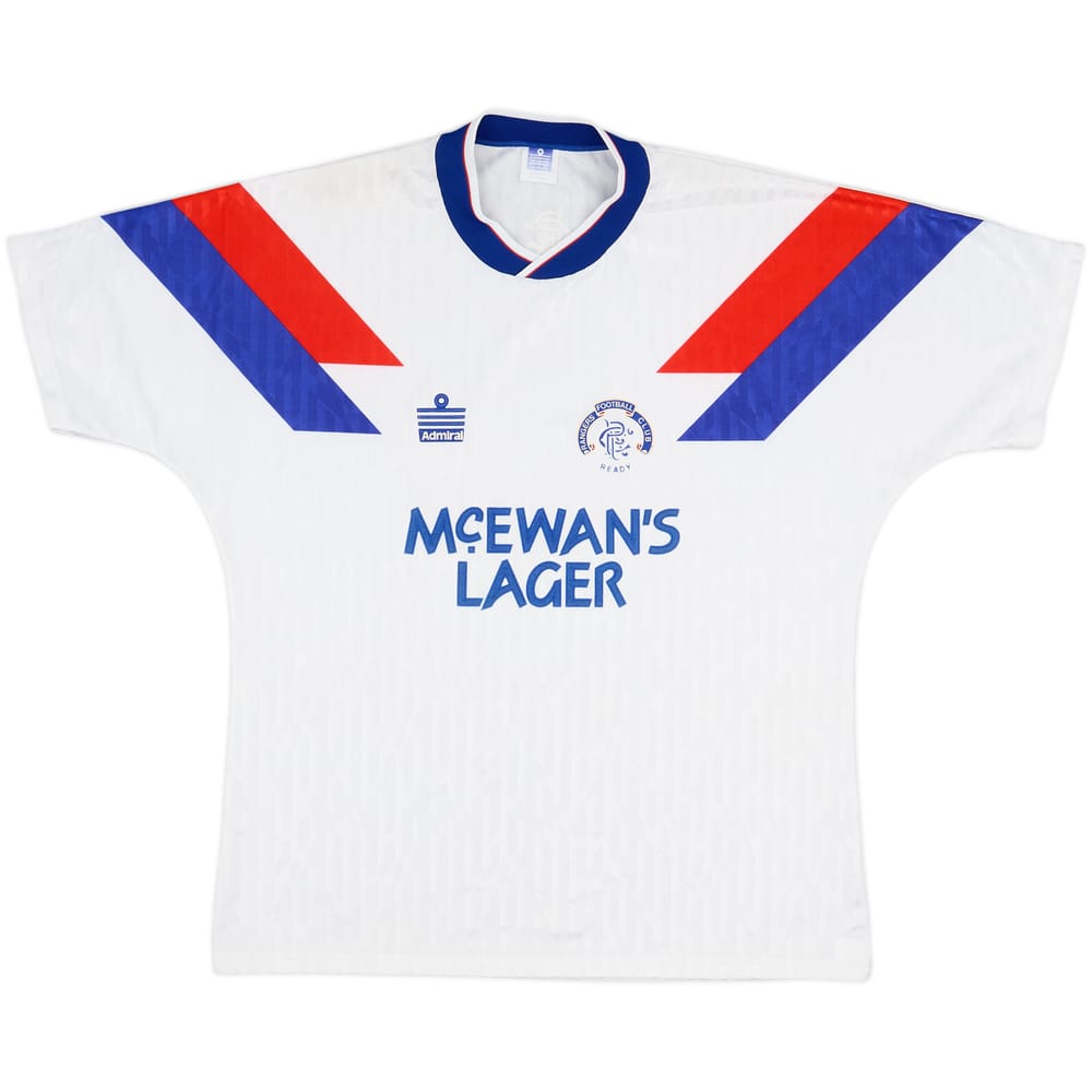 1990-92 Rangers Away Shirt - 8/10 - (XL)
