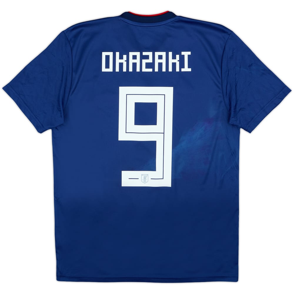 2018-19 Japan Home Shirt Okazaki #9 - 5/10 - (M)