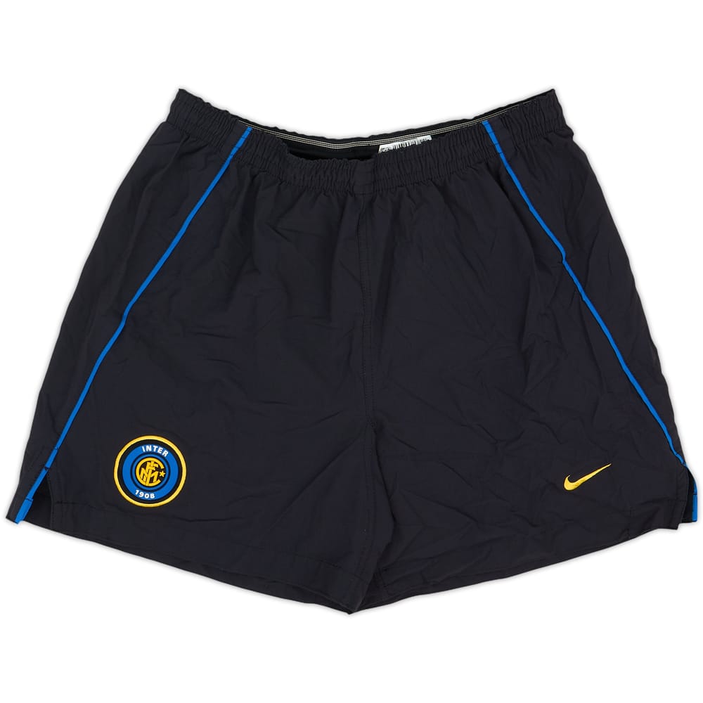2000-01 Inter Milan Home Shorts - 8/10 - (L)