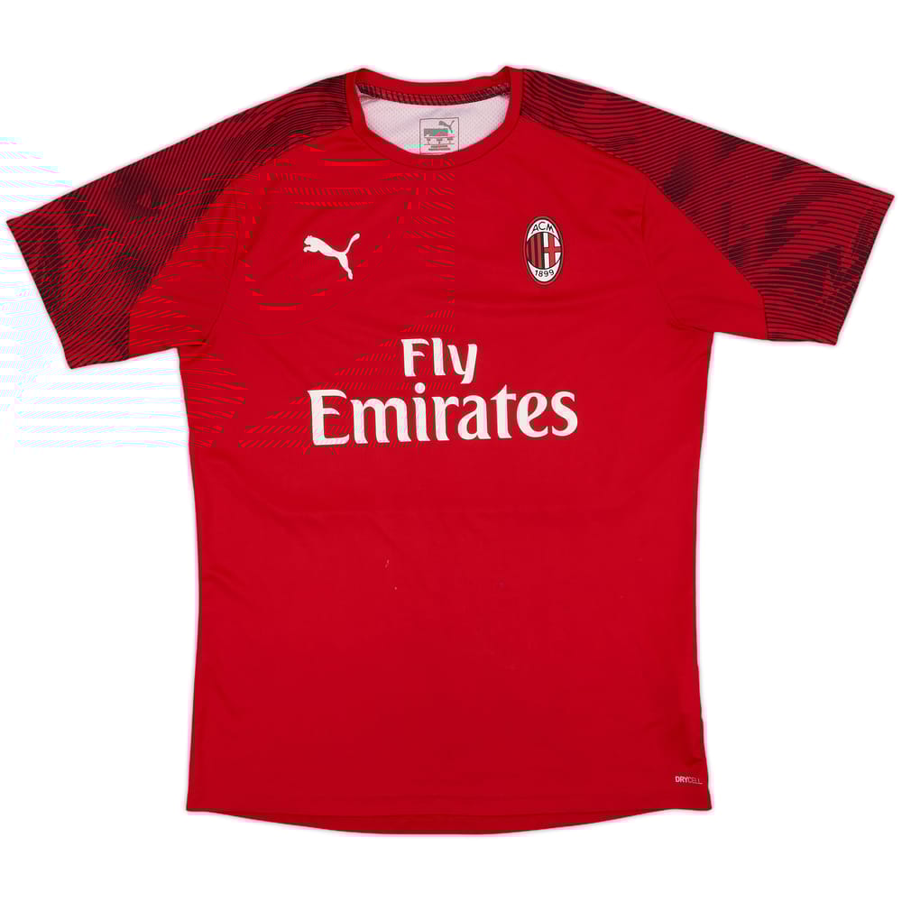 2018-19 AC Milan Puma Training Shirt - 7/10 - (L)