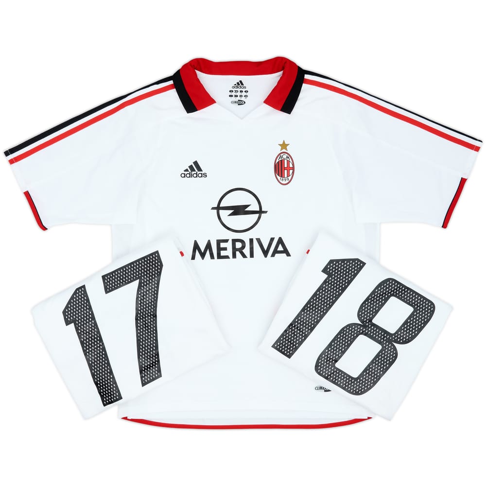 2003-04 AC Milan Player Issue Away Shirt # - 8/10 - (M)