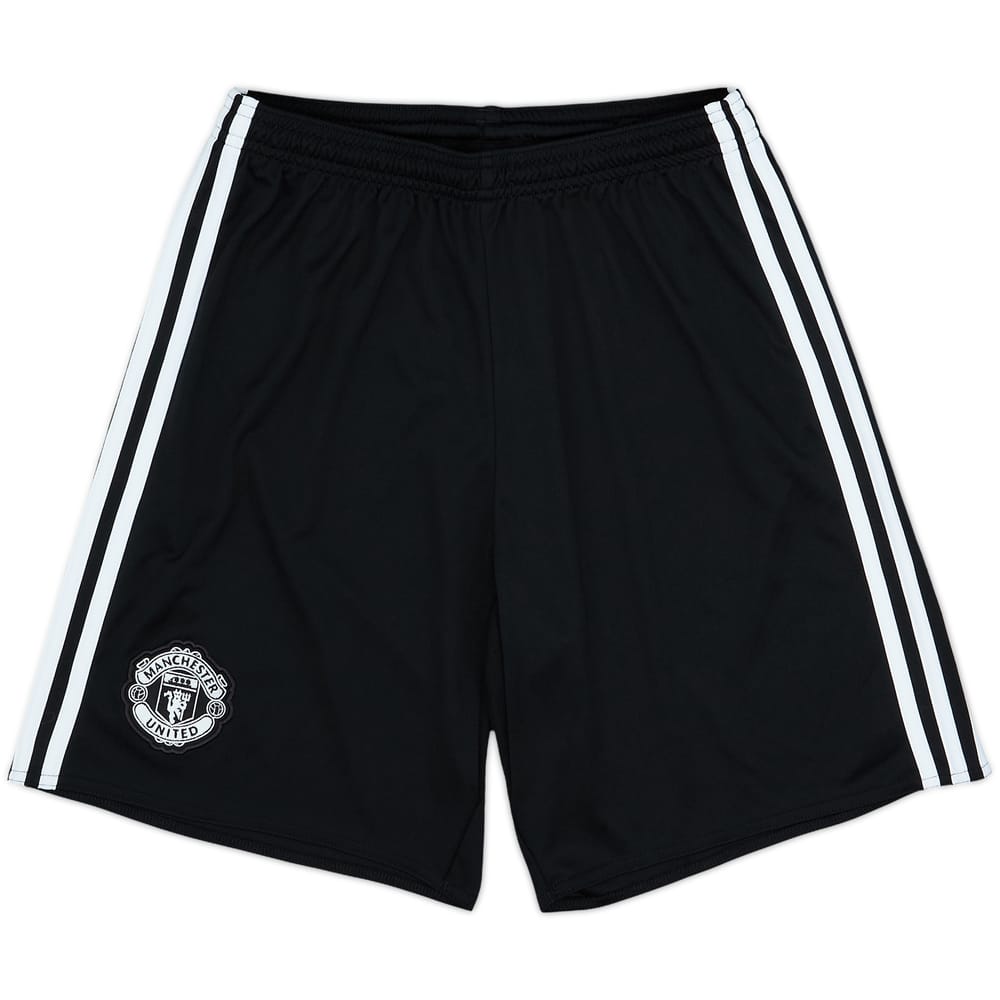 2017-18 Manchester United Away Shorts - 10/10 - (S)