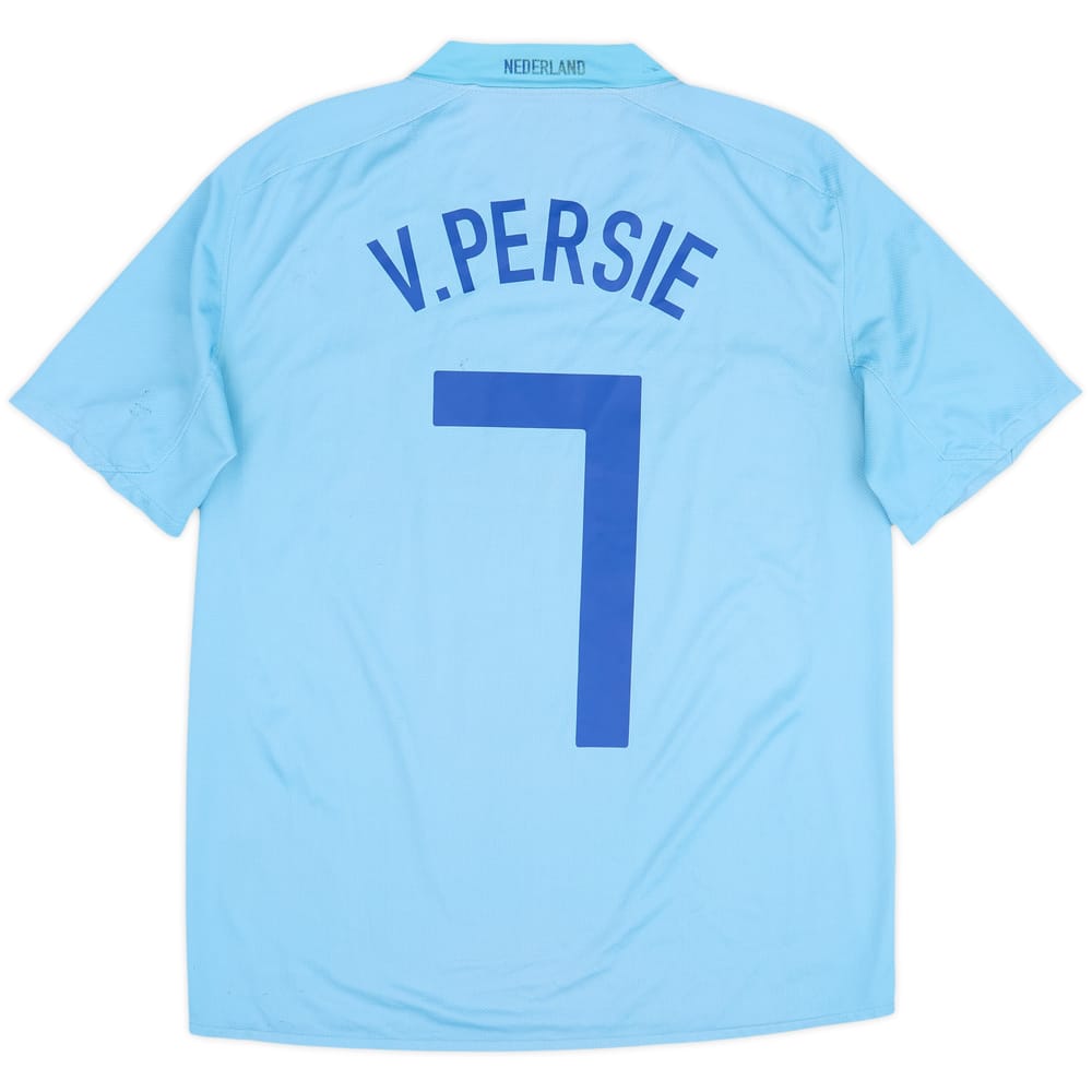 2008-10 Netherlands Away Shirt v.Persie #7 - 5/10 - (S)