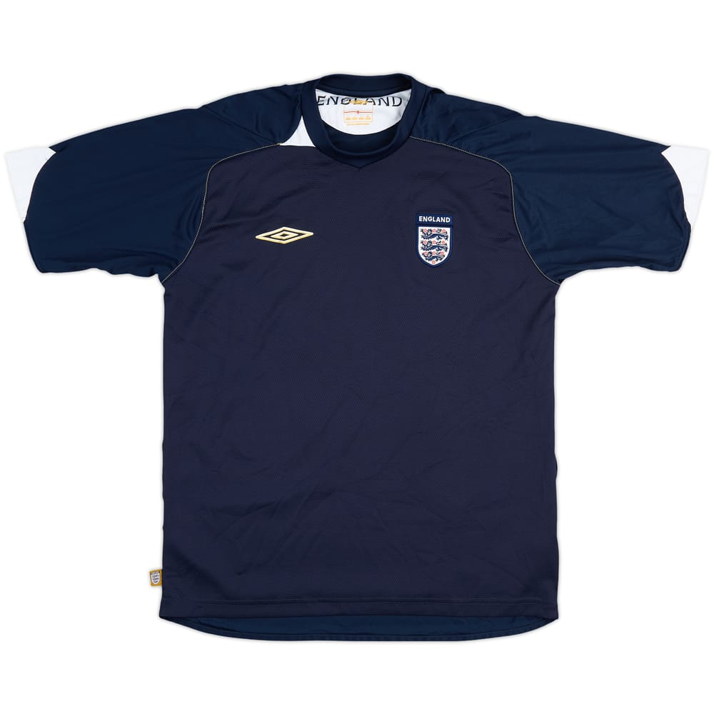 2004-05 England Umbro Training Shirt - 7/10 - (L)