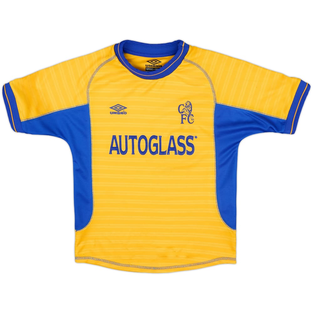 2000-01 Chelsea Away Shirt - 8/10 - (S.Boys)