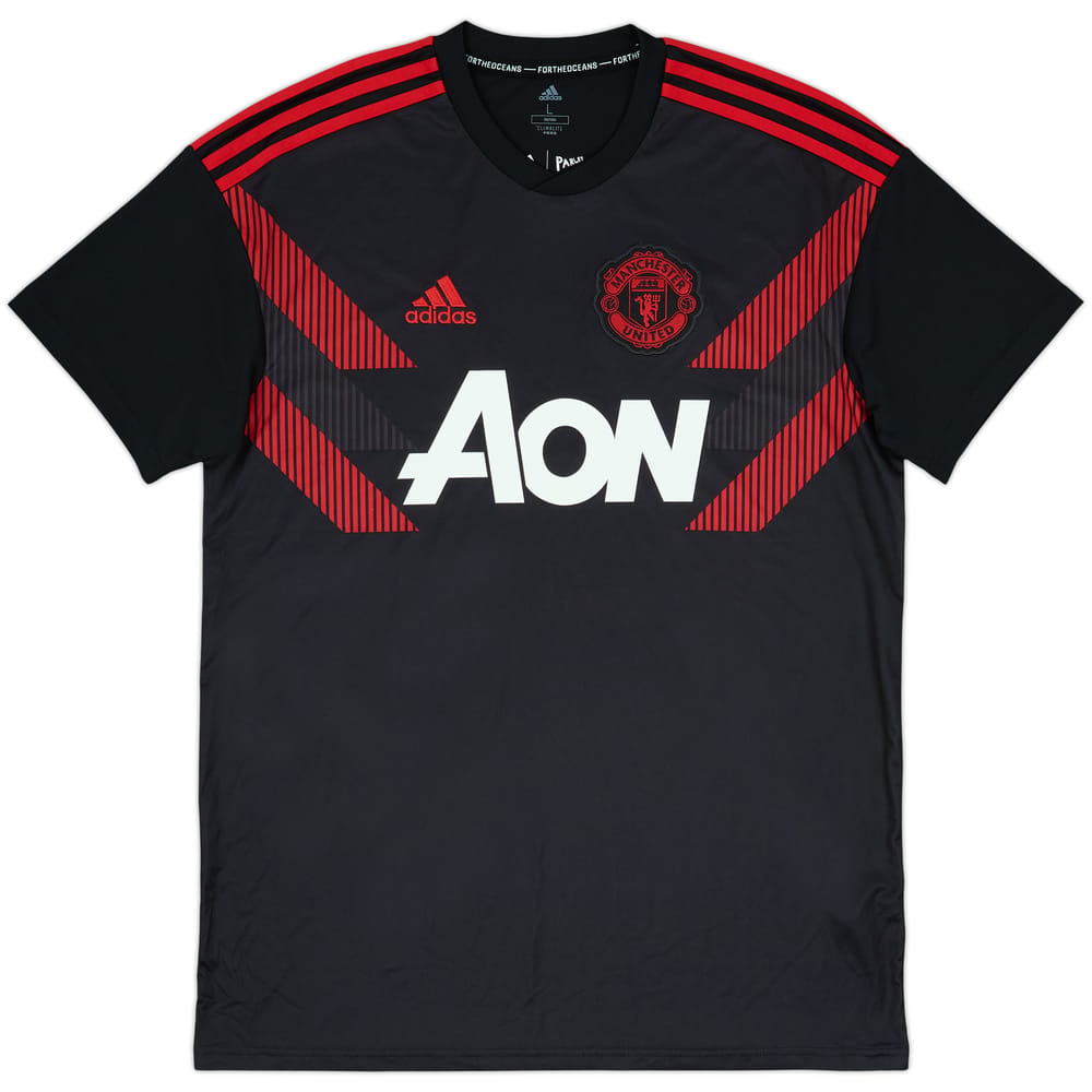 2018-19 Manchester United adidas Training Shirt - 9/10 - (L)