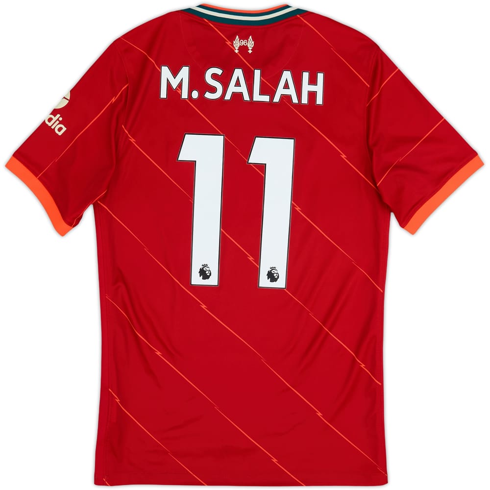 2021-22 Liverpool Home Shirt M.Salah #11 - 8/10 - (S)