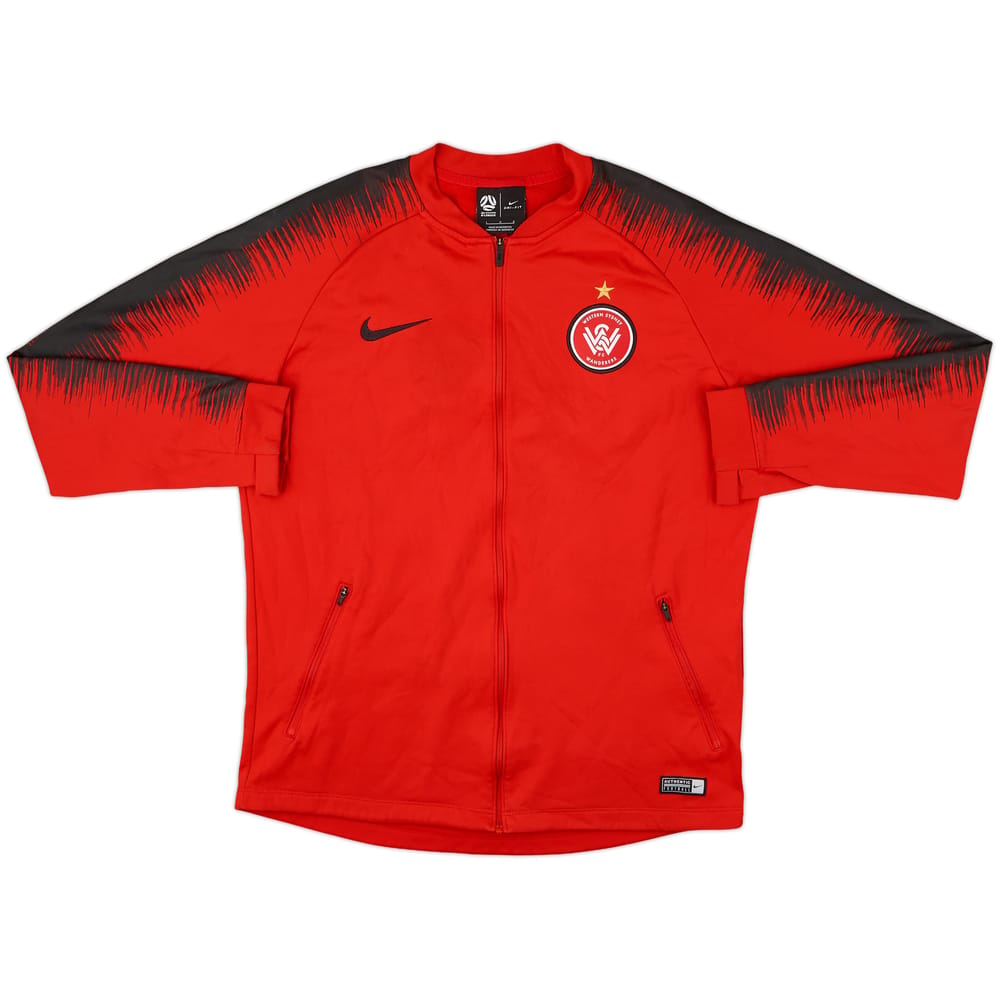 2018-19 Western Sydney Wanderers Nike Track Jacket - 8/10 - (L)