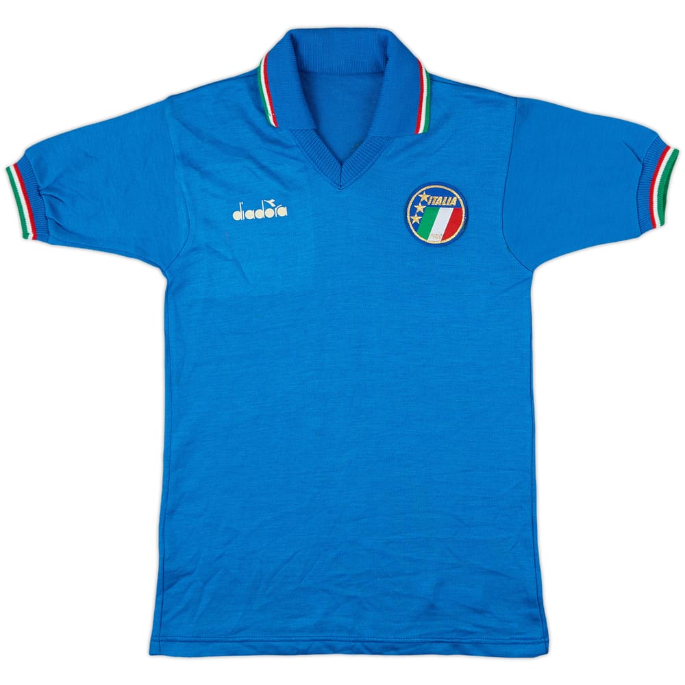 1986-91 Italy Home Shirt - 7/10 - (L.Boys)