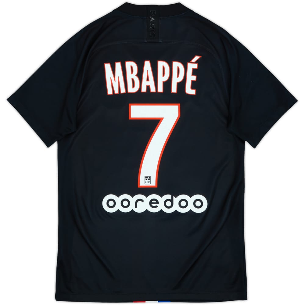 2019-20 Paris Saint-Germain Fourth Shirt Mbappe #7 - 6/10 - (S)