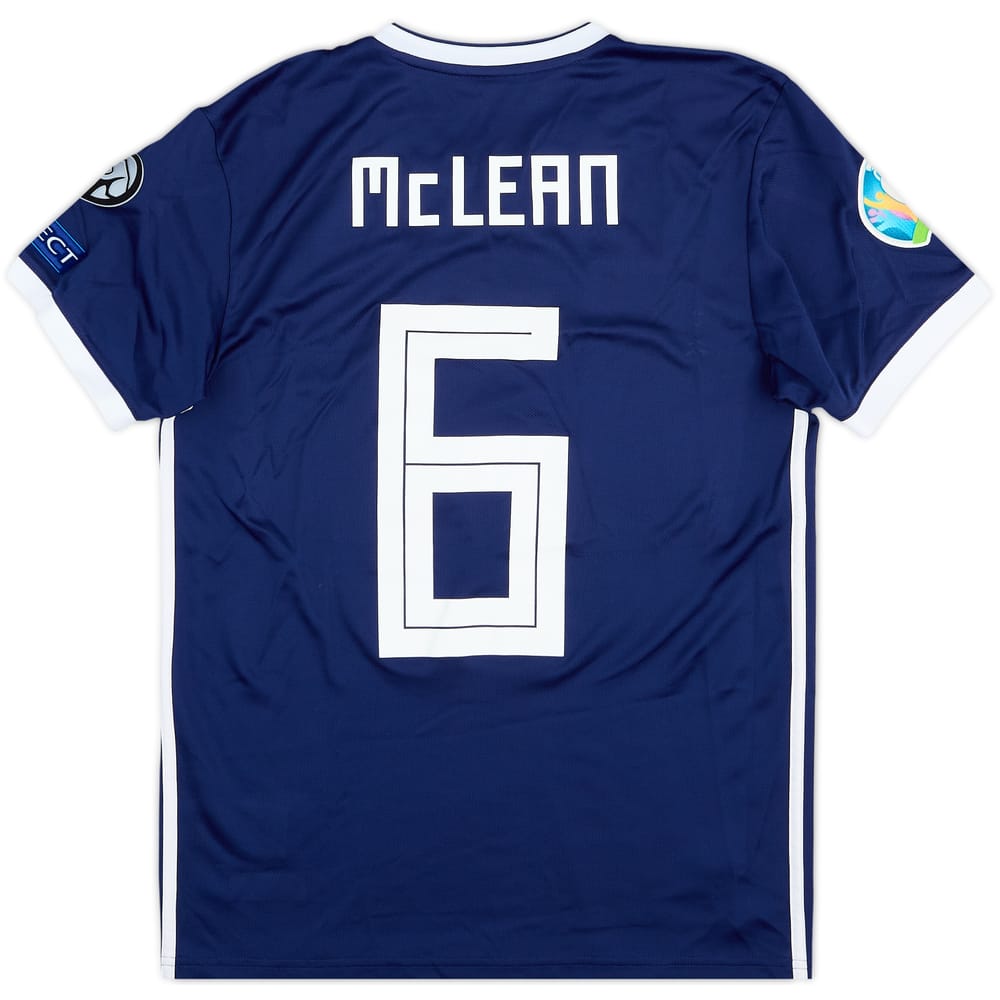 2019 Scotland Match Issue Home Shirt McLean #6
