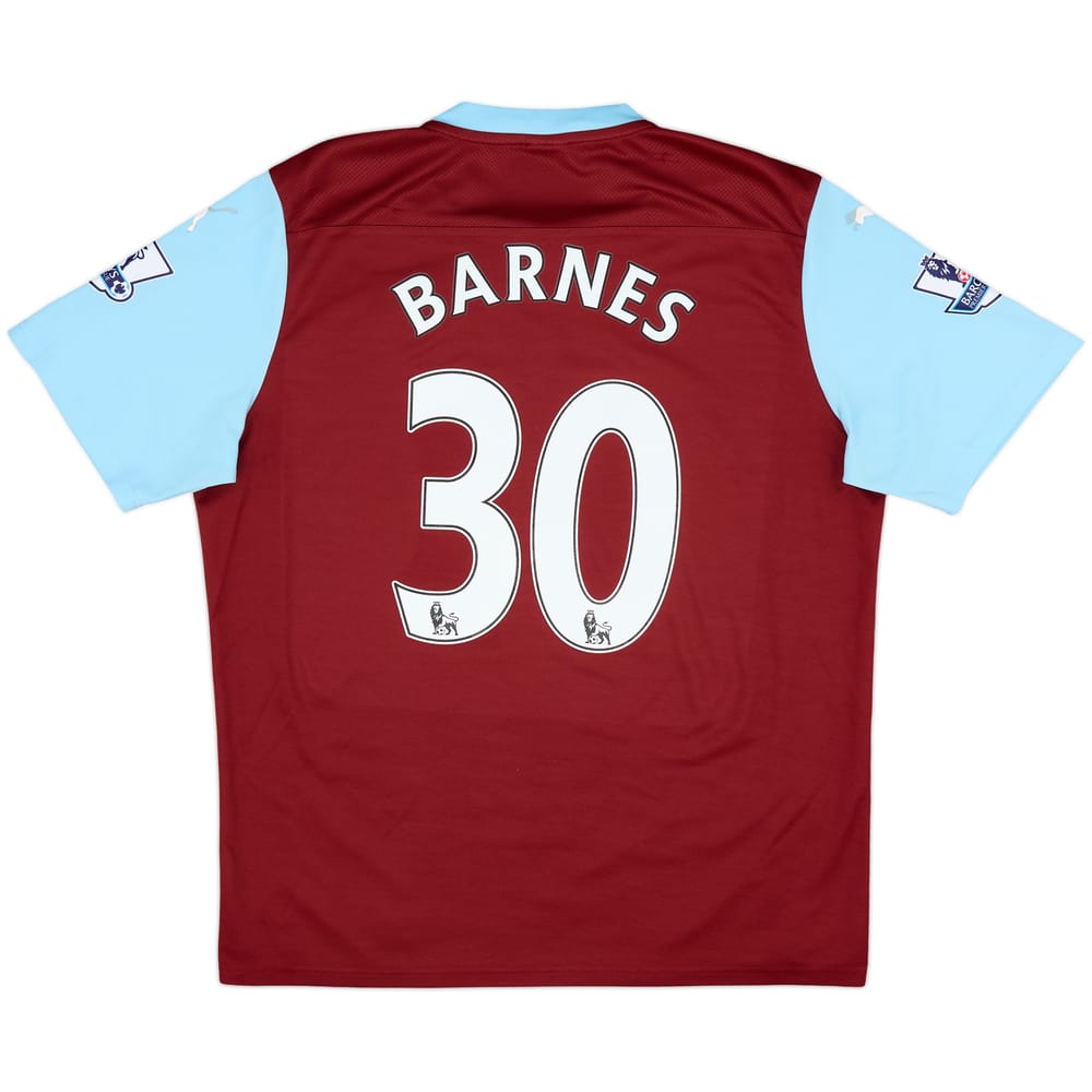 2014-15 Burnley Home Shirt Barnes #30 - 5/10 - (XL)