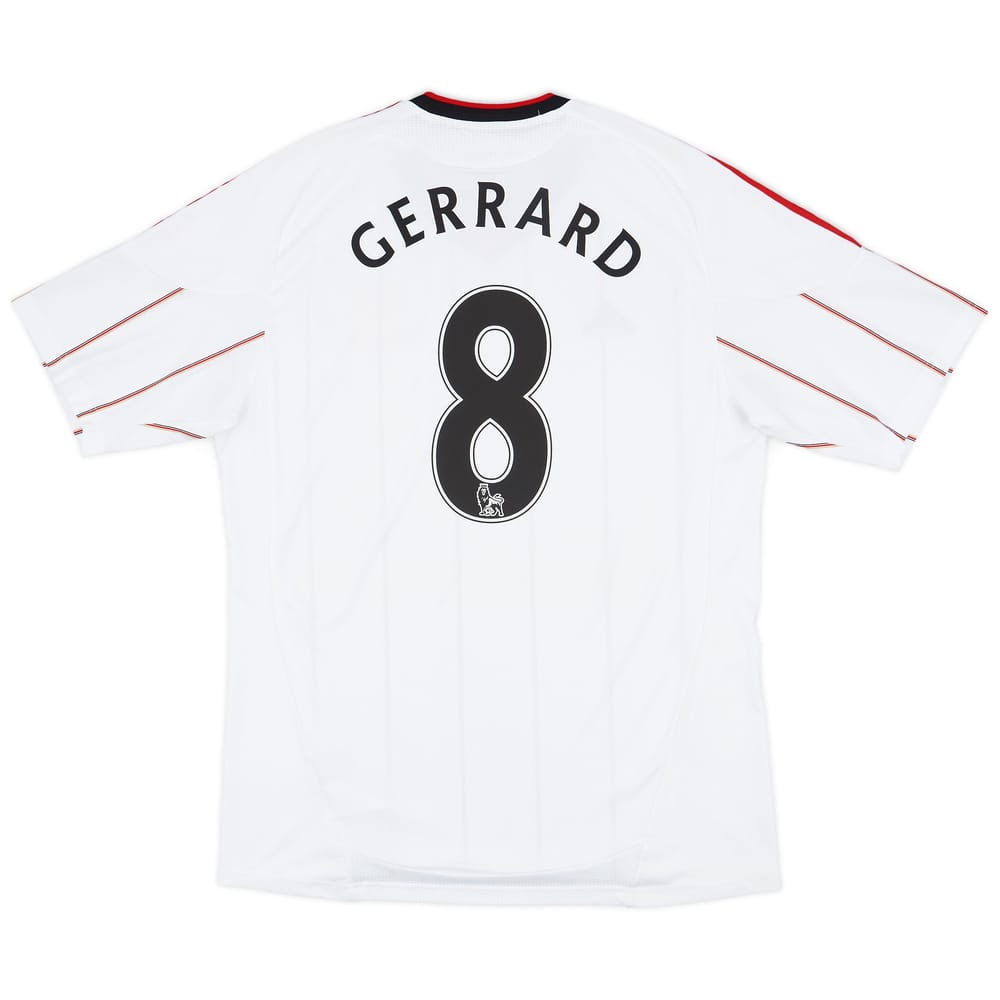 2010-11 Liverpool Away Shirt Gerrard #8 - 6/10 - (S)