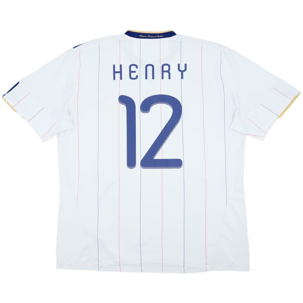 2009-10 France Away Shirt Henry #12 - 7/10 - (XL)