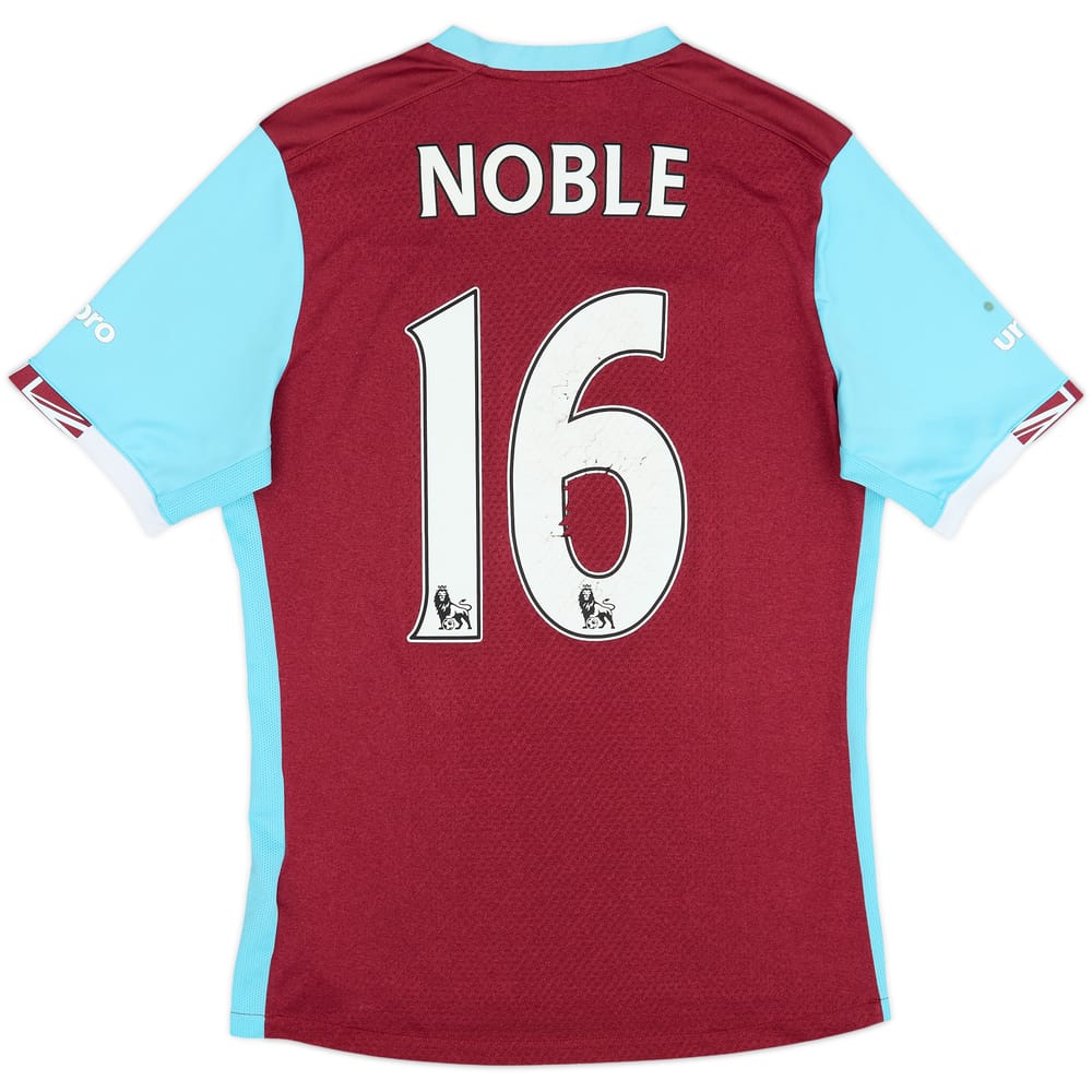 2016-17 West Ham Home Shirt Noble #16 - 5/10 - (M)