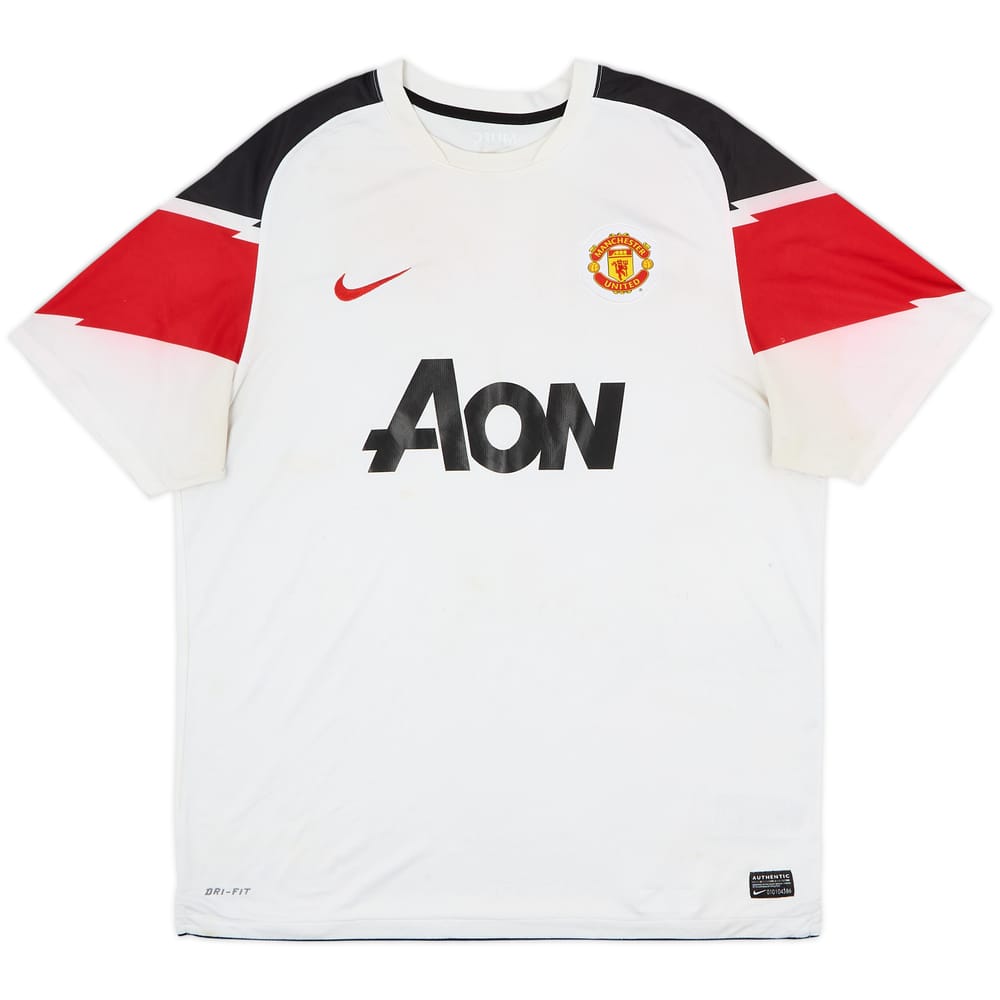 2010-12 Manchester United Away Shirt - 4/10 - (XL)